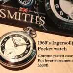 【OH済】インガーソル　Ingersoll　RELIANCE　懐中時計　手巻き式 1960's INGERSOLL POCKET WATCH/インガーソルト 懐中時計